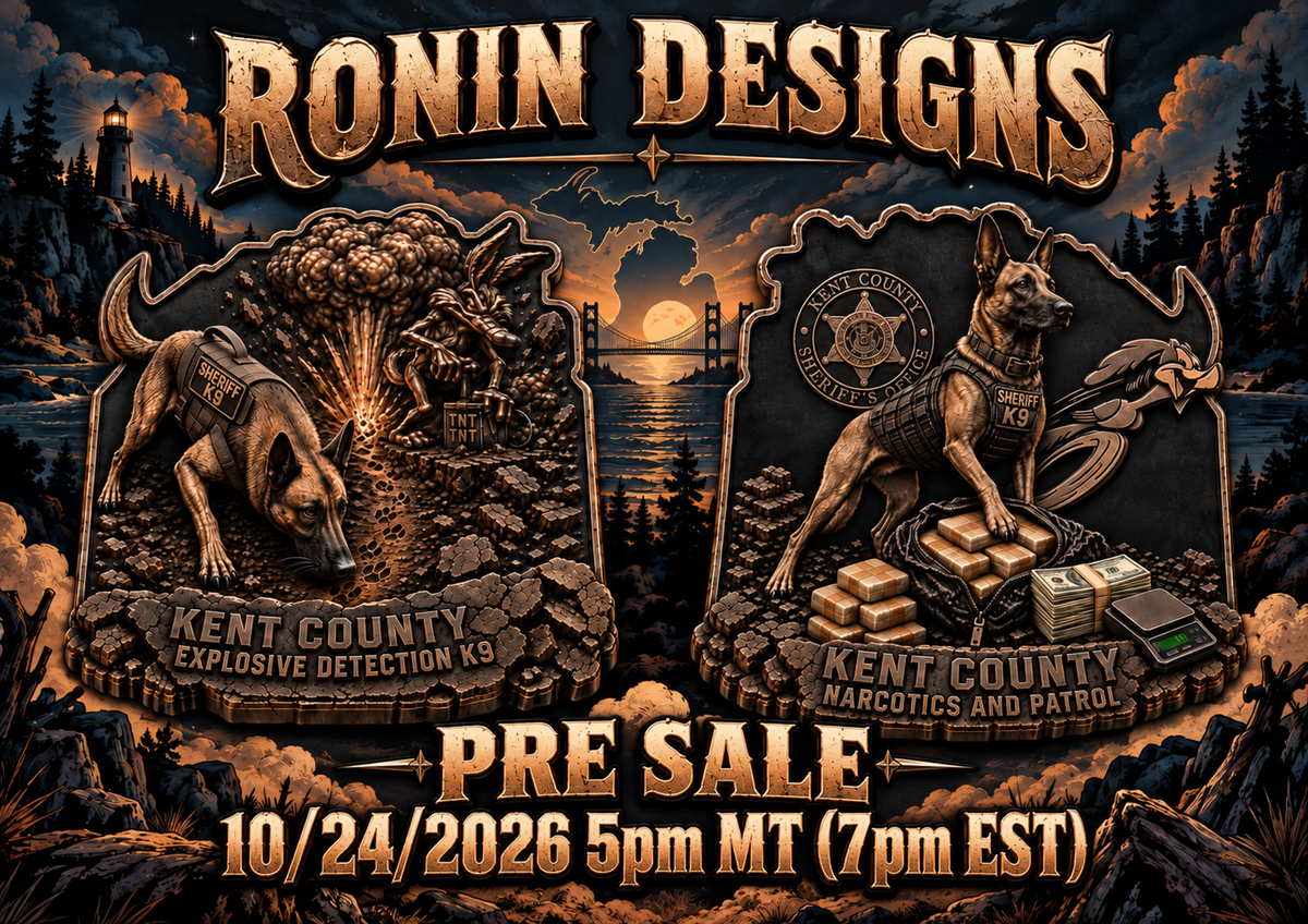 Kent County MI K9 Pre Sale – Ronin Designs LLC